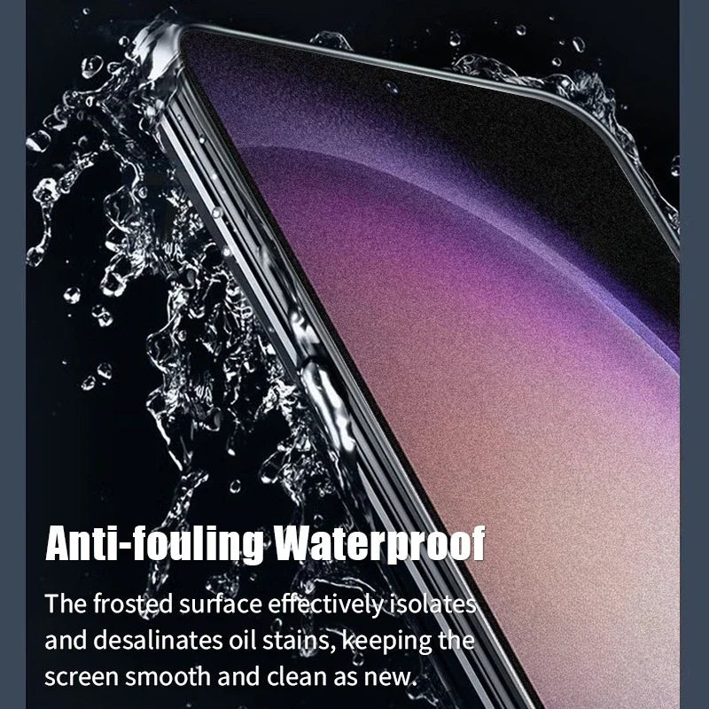 2Pcs Matte Tempered Glass For Samsung Galaxy S24 S25 Ultra Screen Protector For Samsung S23 S22 S21 Plus S24 FE Protective Film