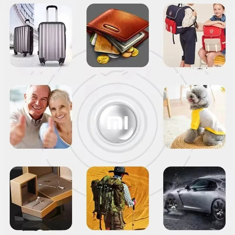 Xiaomi Smart Portable Finder Mini GPS Tracker Device Airtag Anti-loss for Children Elderly Pets Bluetooth Locator Device Locator