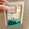 Cartoon Luxury Snoopies Hot Phone Case for IPhone 16 15 14 13 12 11 Pro Max X XR XSMAX 8 7 Plus Luxury Clear Back Cover