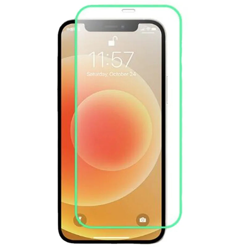 Luminous Tempered Glass For iPhone 13 Pro Max Screen Protector Glowing Protective Glass For iPhone 15 16 Pro Max 13 Mini Glass