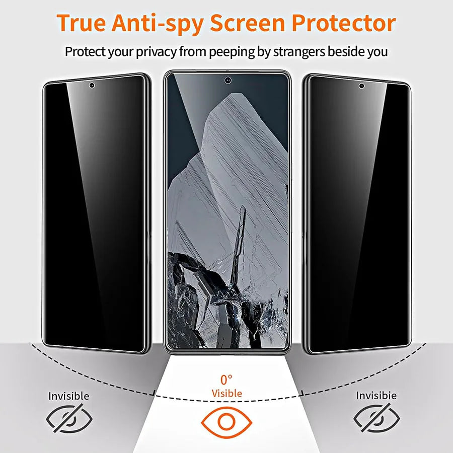 3D Anti Spy Tempered Glass For Google Pixel 6 7 8 9 Pro 7a 4 XL 5a 4a 4G Privacy Screen protector Google Pixel 6a 4 5a 5G Glass