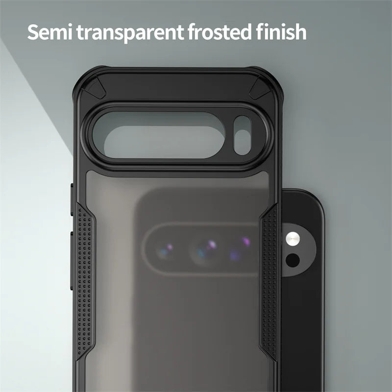 Hybrid Rugged Protective Cover For Google Pixel 9 Pro XL 8 Pro 9A 8A Case Shockproof Coque Fundas Capa