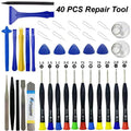 40 in 1 Mobile Phone Repair Tools Disassemble Repair Set for iPhone Screwdriver Combination Skid Multi Function Disassembly Kit