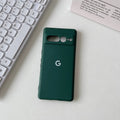 For Google Pixel 8 8Pro 8a 7 7Pro 7a Case Silky Silicone Soft-Touch Back Cover For Pixel 6 6Pro 6a Shockproof Protective Coque