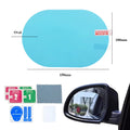 2/4pcs Car Rearview Mirror Film Side Window Rainproof Clear Film Anti Fog Window Mirror Protective Sticker for Car Accessories