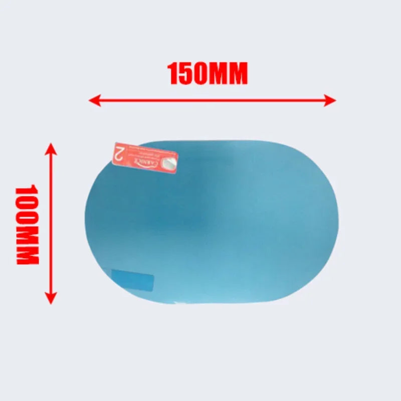 2PCS Car Sticker Rainproof Film For Car Rearview Mirror Car Rearview Mirror Rain Film Clear Sight In Rainy Days