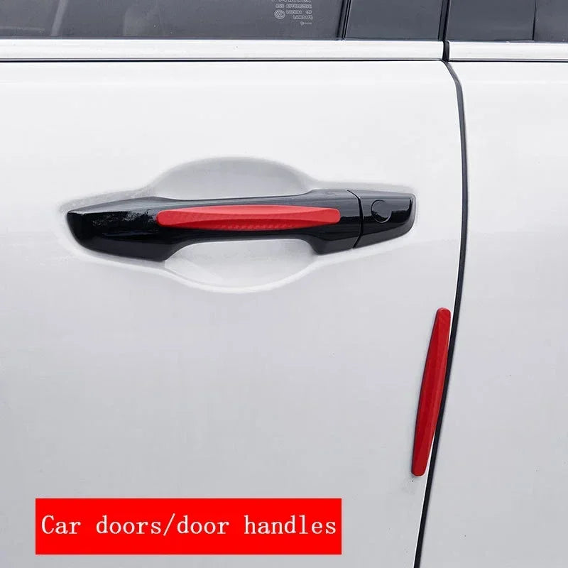 New 4-6 PCS Car Anti-collision Protection Decoration Strip Universal Front Rear Bumper Corner Protector Guard Car Accessories
