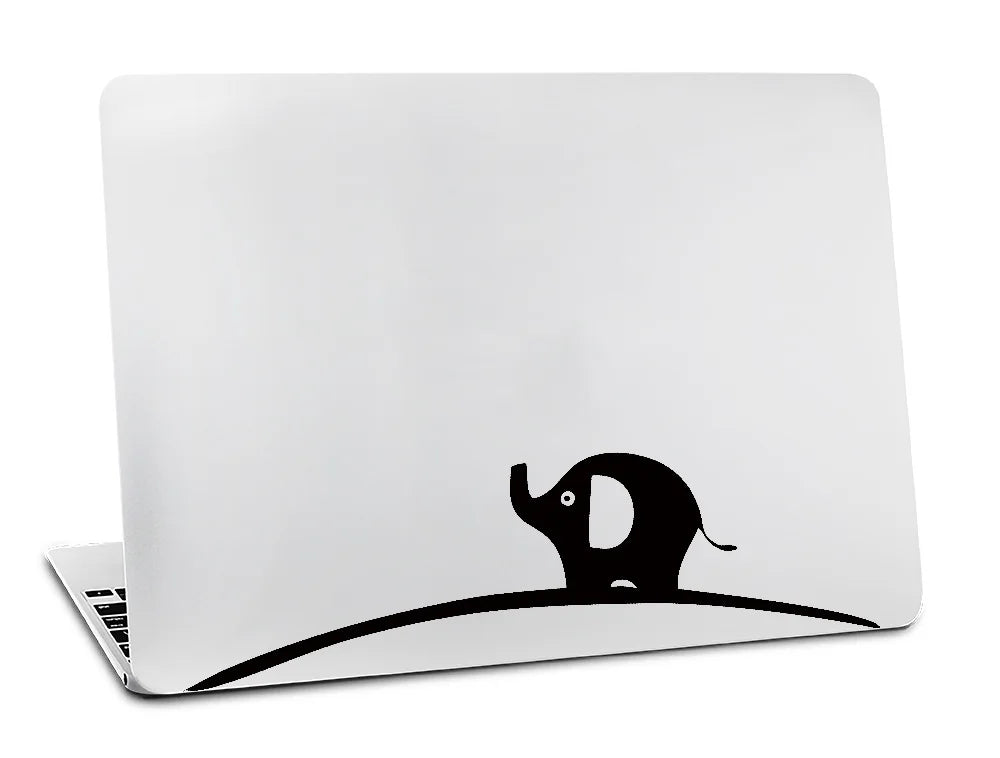 Vinyl Sticker for apple macbook air 11 13 inches for Mac Pro Retina 13 15 Skins cover Glow Black decal Cat Monkey wolf Touch