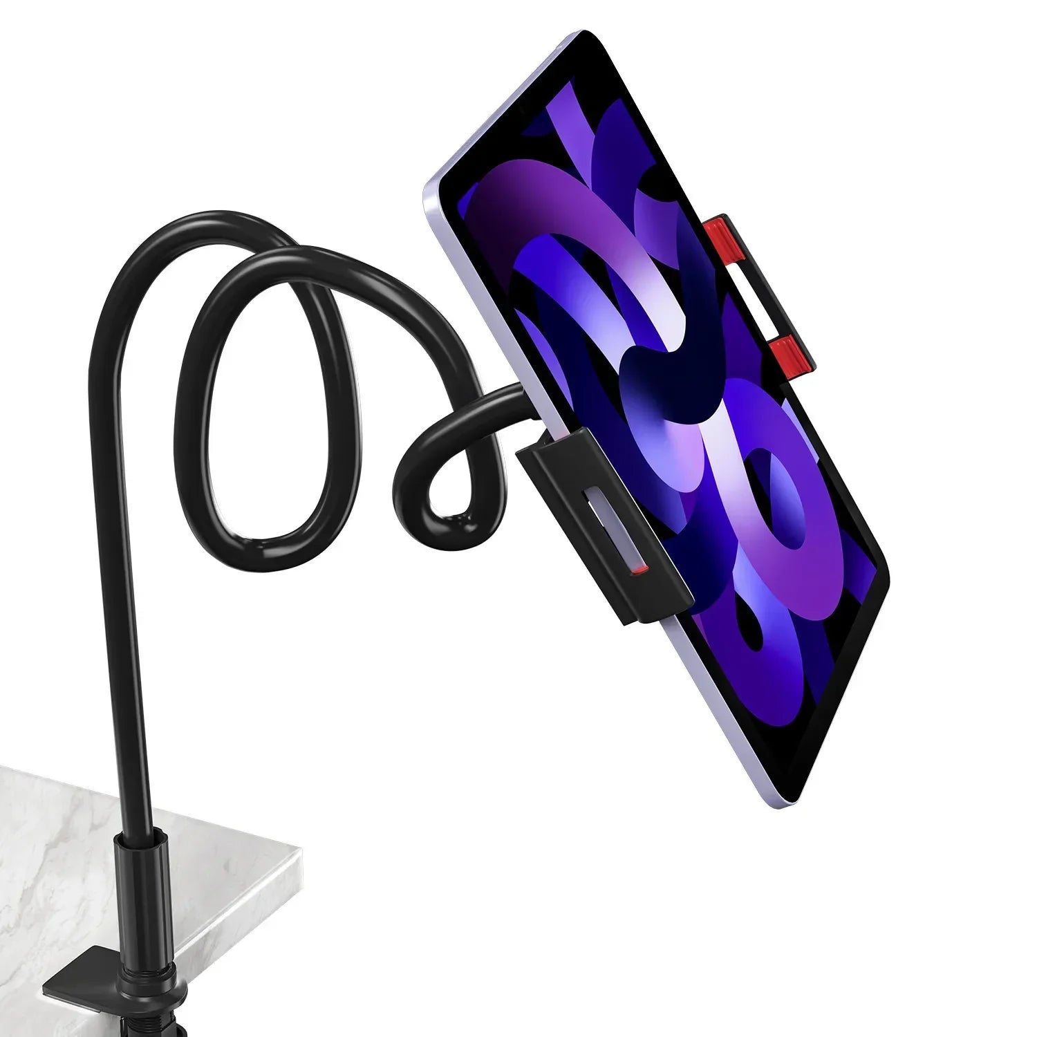 360 Degrees Lazy Bed Gooseneck Cell Phone Tablet Stand Adjustable Flexible Arm Mount Clip IPad Tablet IPhone Samsung Accessories