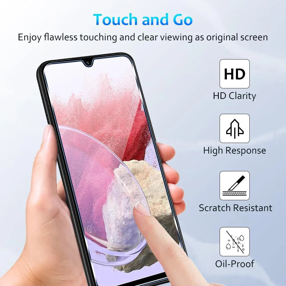 5-1Pcs Tempered Glass For Samsung Galaxy M30 M20 M11 M31 M12 M22 M42 4G M52 Screen Protector on Galaxy M13 M33 M04 M34 5G M54