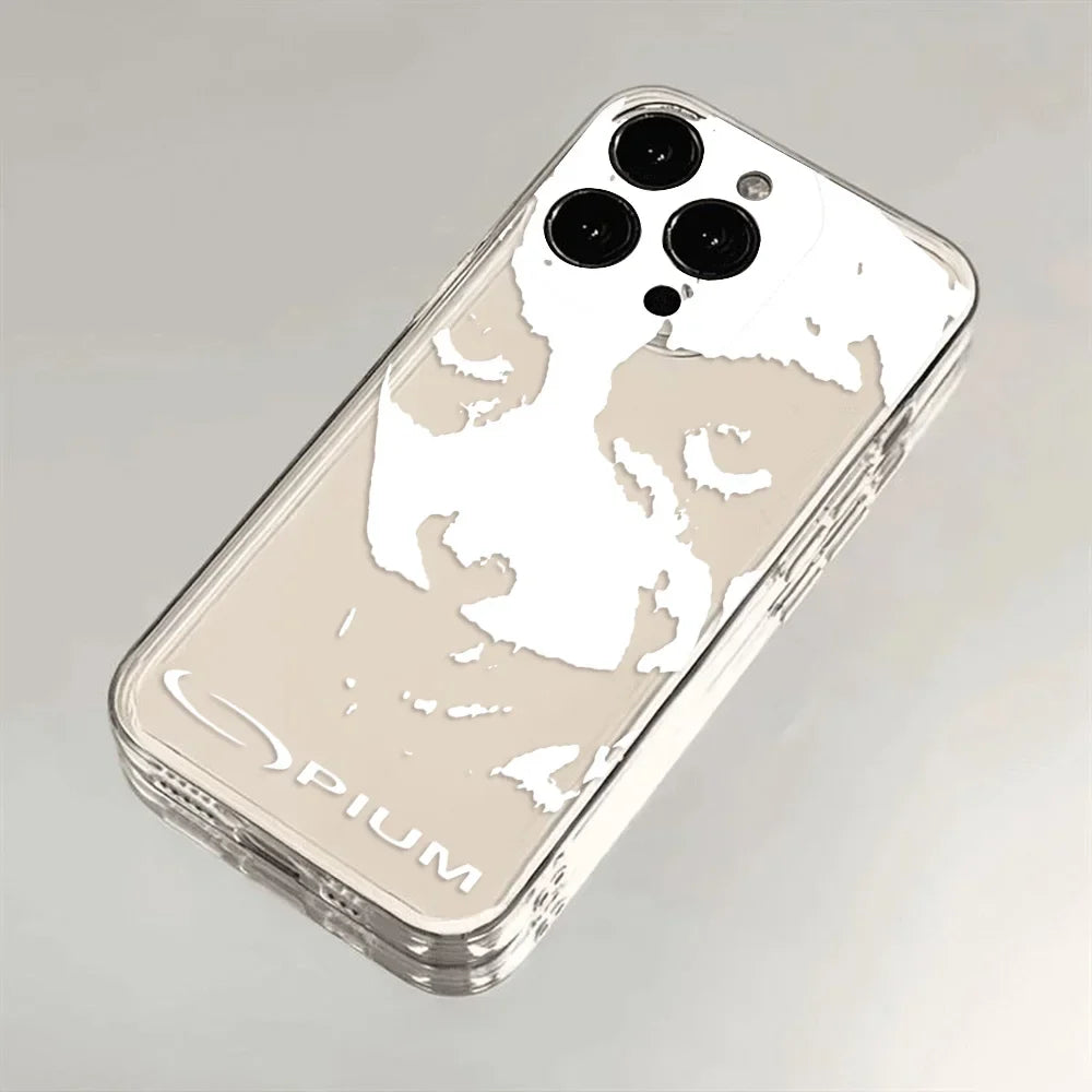 Rap Playboi Carti Phone Case O-Opium For iPhone 16 15 14 13 12 11 Pro Max X XR XS Max 7 8 Plus Transparent Soft TPU Back Cover