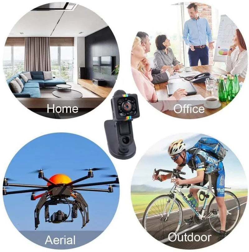 SQ11 Mini Camera 1080p Mini Night Vision Sports Camera SQ28 Outdoor Waterproof Cycling Car Recorder Diving Camera