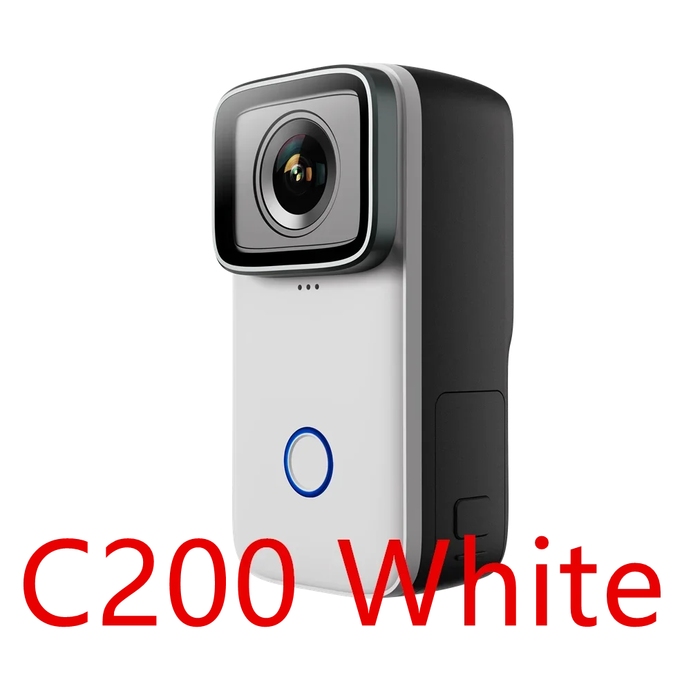 SJCAM C200 Pro 4K Action Camera with Portable Body 5M Body Waterproof FHD 6-Axis GYRO Video Body 5G WiFi Night Vision Sports DV