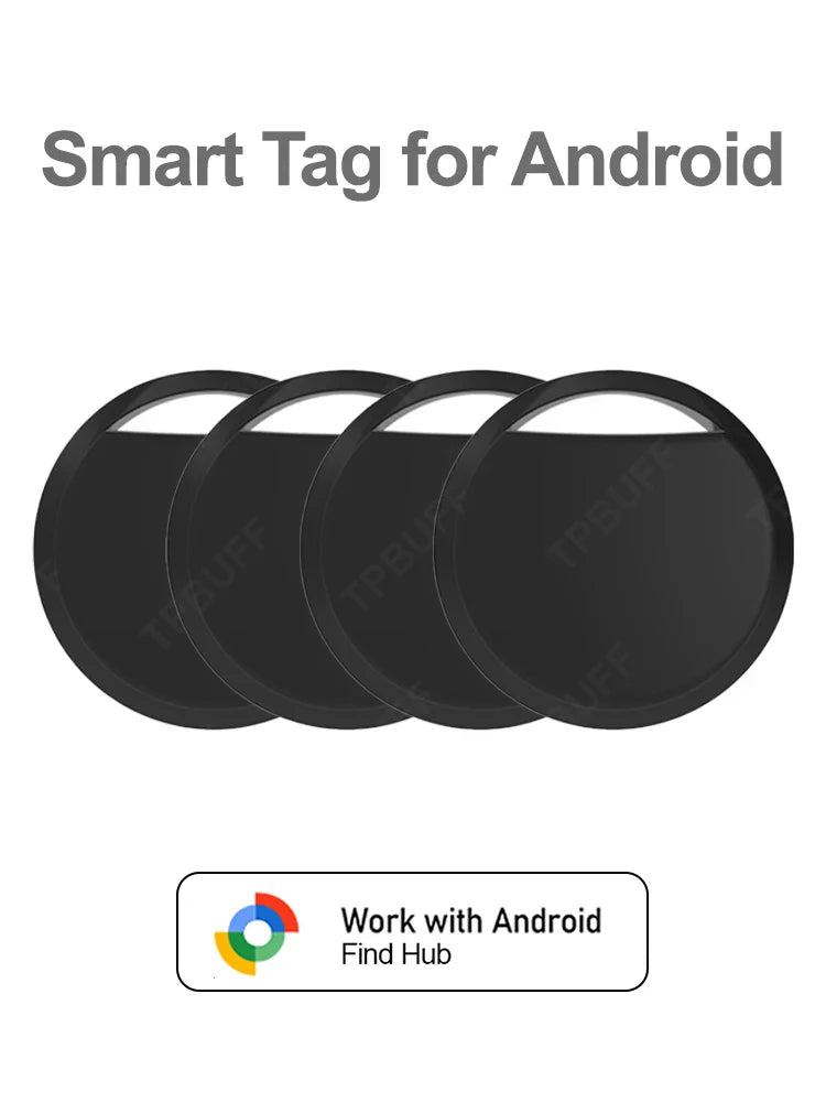 1/2/ 4pcs Bluetooth GPS Tracker Work With Android Google Find My App Key Finder Pet Locator Smart Tag for Xiaomi Samsung Phones