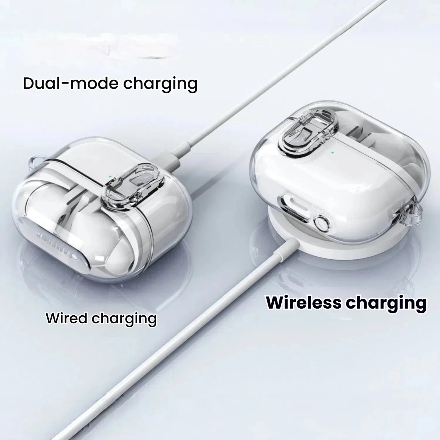 2024 Earphone Cover For Samsung Buds 3 Pro Case Transparent TPU + PC Secure Lock For Samsung Galaxy Buds3 Buzz 3 Pro Cases Hook