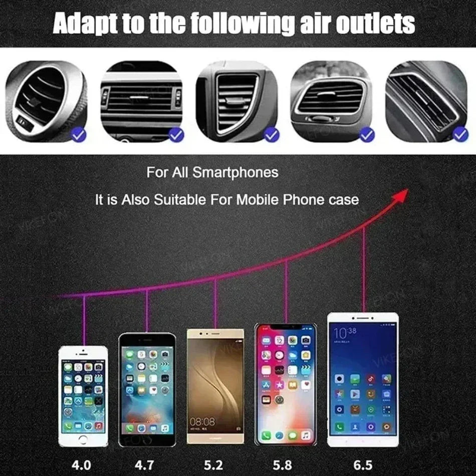 360° Rotation Car Wireless Charger Automatic Clamping Infrared Induction Phone Stand for iPhone 16 15 14 13 Samsung Galaxy S24