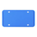 Silicone license plate frame, American and Canadian license plate frame, waterproof, rust proof, without damaging the paint