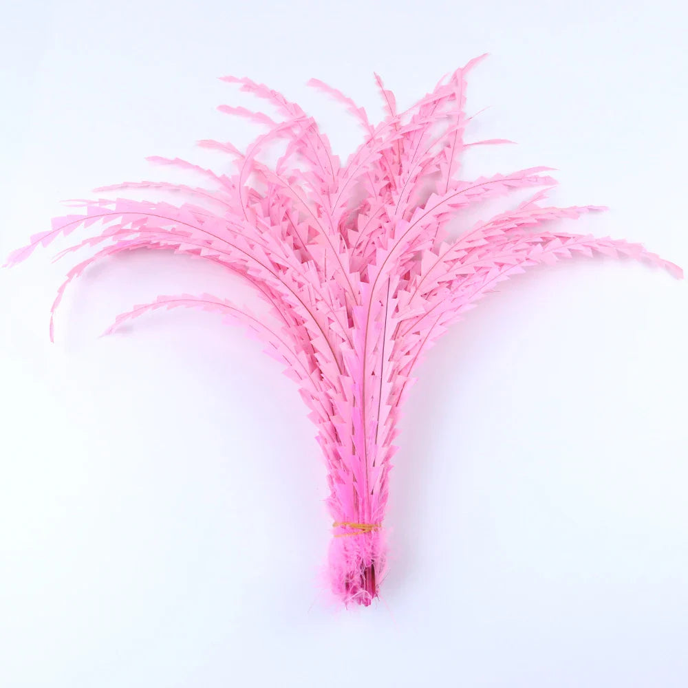 Multicolor Natural Rooster Feather