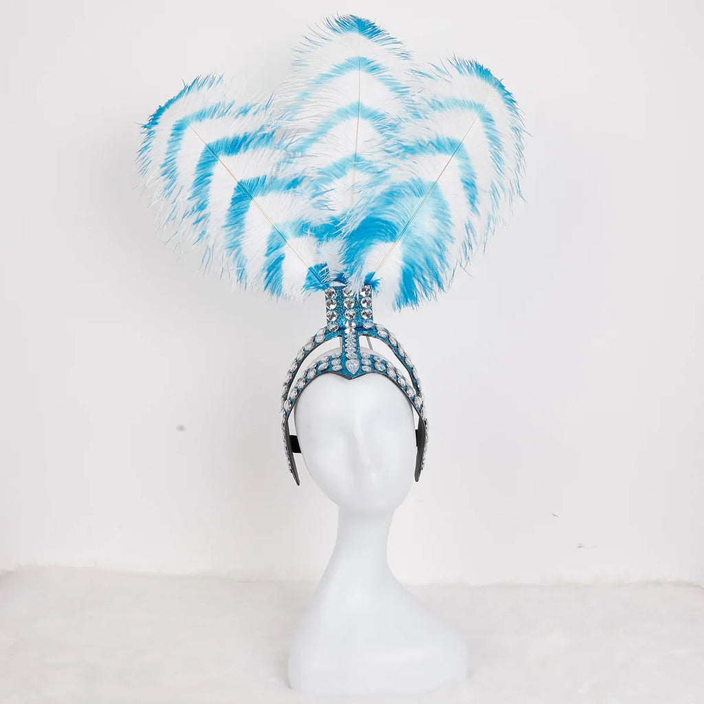 Striped Feather Headdress