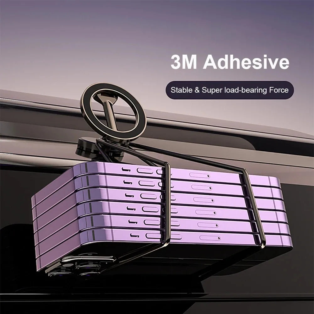 Magnetic Magsafe Car Phone Holder For Vehicles Mobile Support For  Car Cell Phone Holder in Car For iPhone 15 14 13 Pro Max Plus