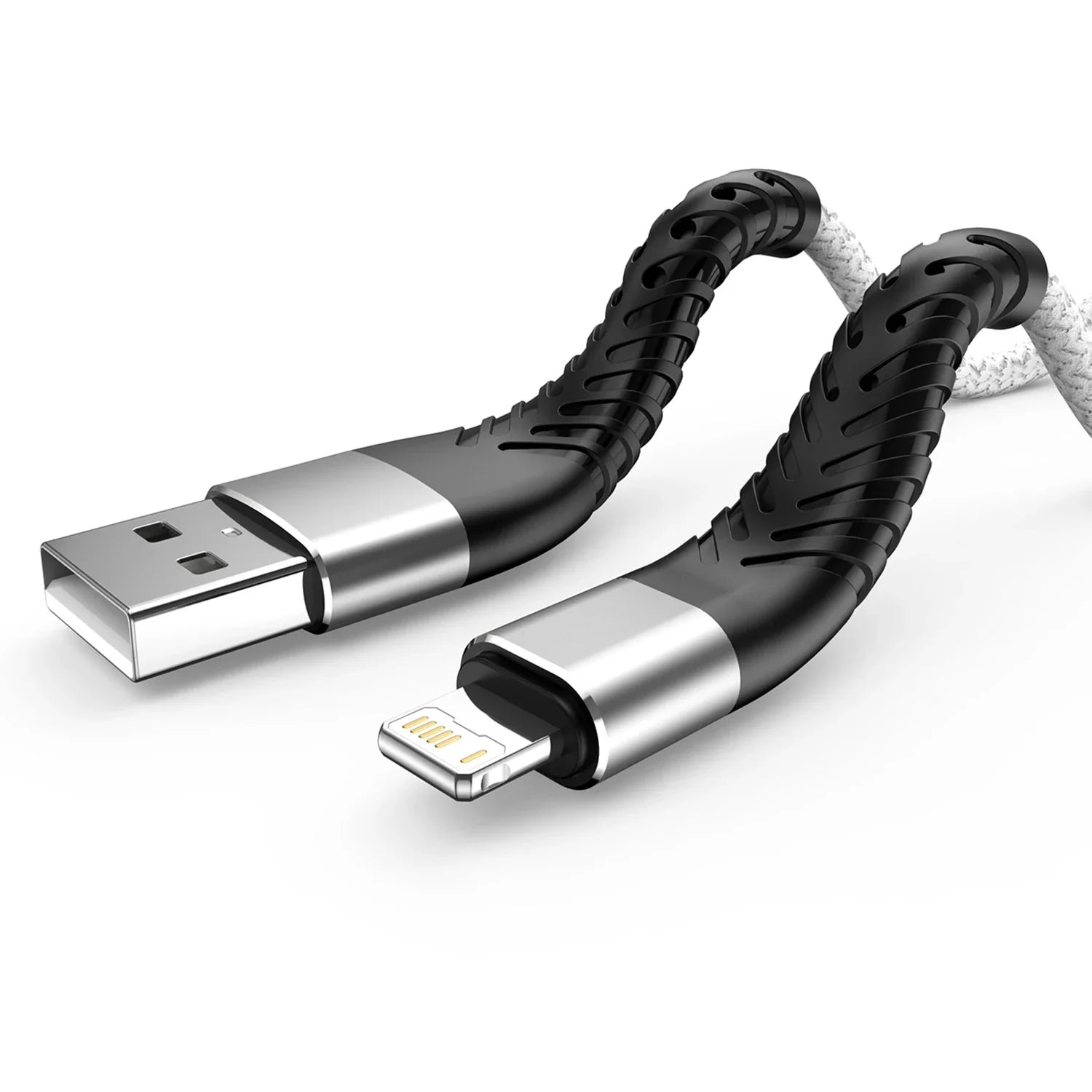 USB Cable For iPhone 14 13 12 11 Pro Max 6 6s 7 8 Plus XS X XR SE iPad 3A Fast Charging Phone Data Sync Wire Cord 0.25M 1M 2M 3M