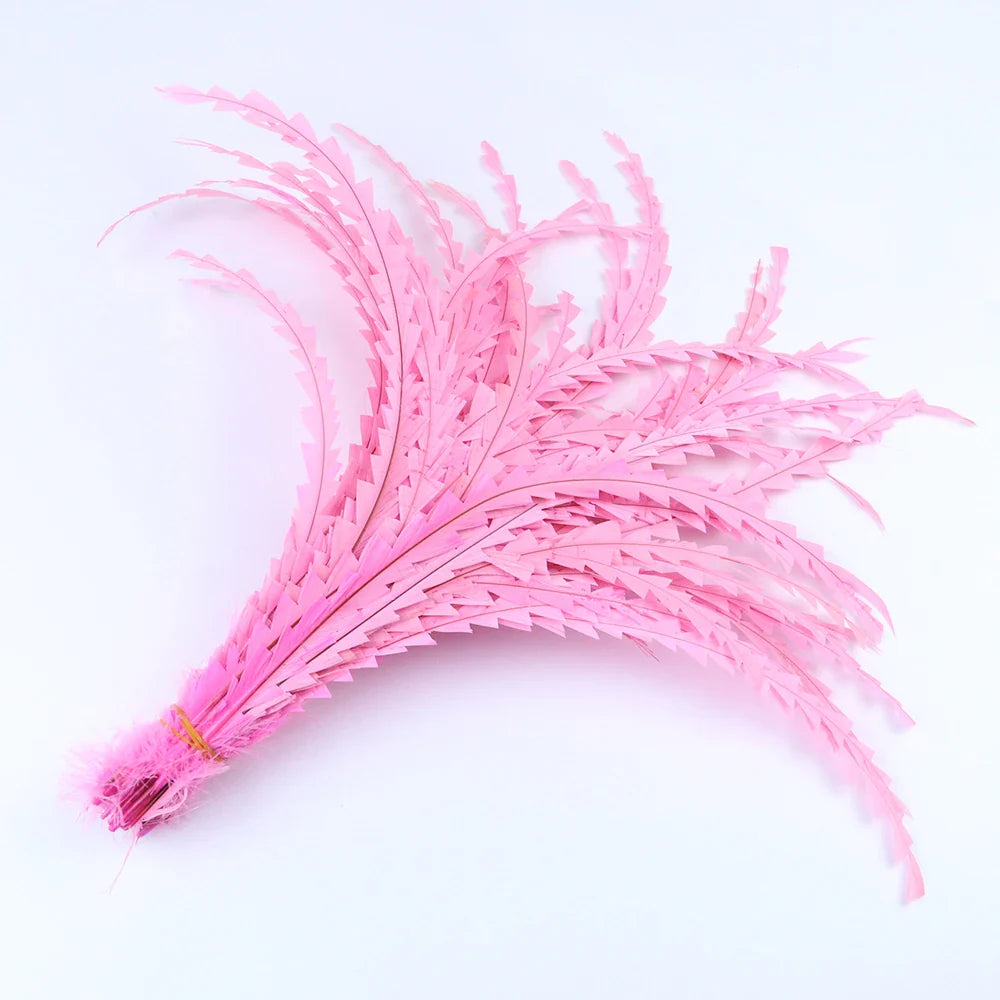 Multicolor Natural Rooster Feather