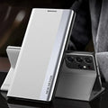 Luxury Leather Flip Case For Samsung Galaxy S25 S24 S23 S22 S21 S20 Ultra Plus S23 S21 S24 FE Note 20 Ultra 10 Plus Stand Cover