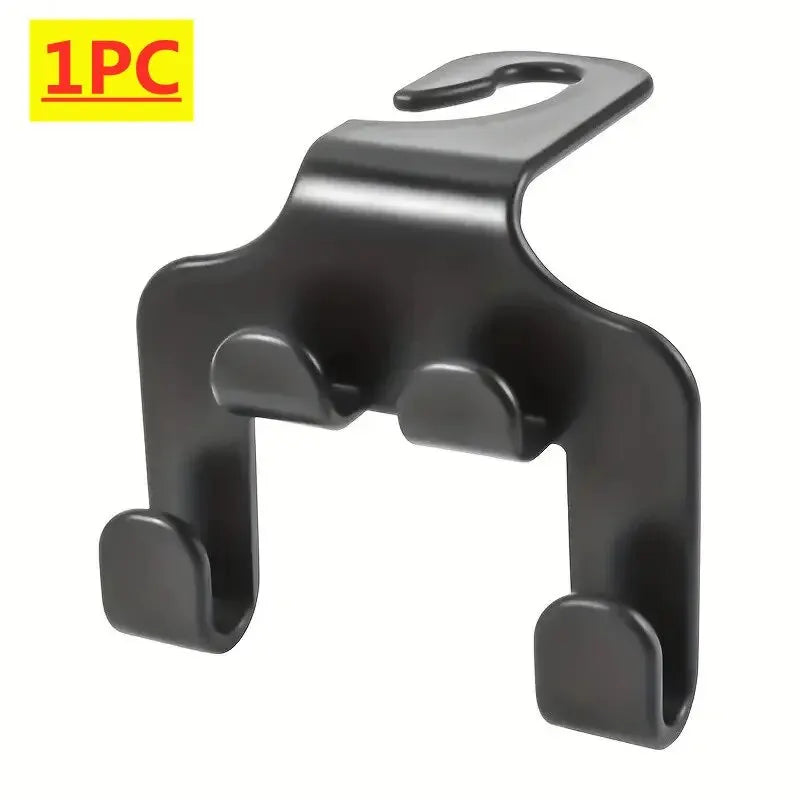 Auto Seat Headrest Hook Storage Hanger Car Vehicle Back Seat Organizer Stand Car Mobile Phone Holder Car Interior Accessories
