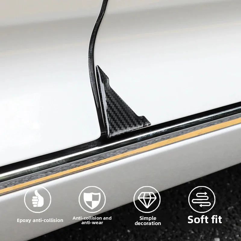 Car Door Corner Anti-collision Covers Door Protection Cover Anti-collision Auto Door Corner Protection Strip Car Accessory