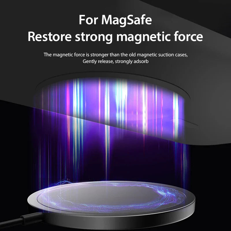 Liquid Silicone Case For Magsafe For Samsung Galaxy S24 S22 S21 S23 Ultra Plus Fe Wireless Charge Magnetic Back Shockproof Cover
