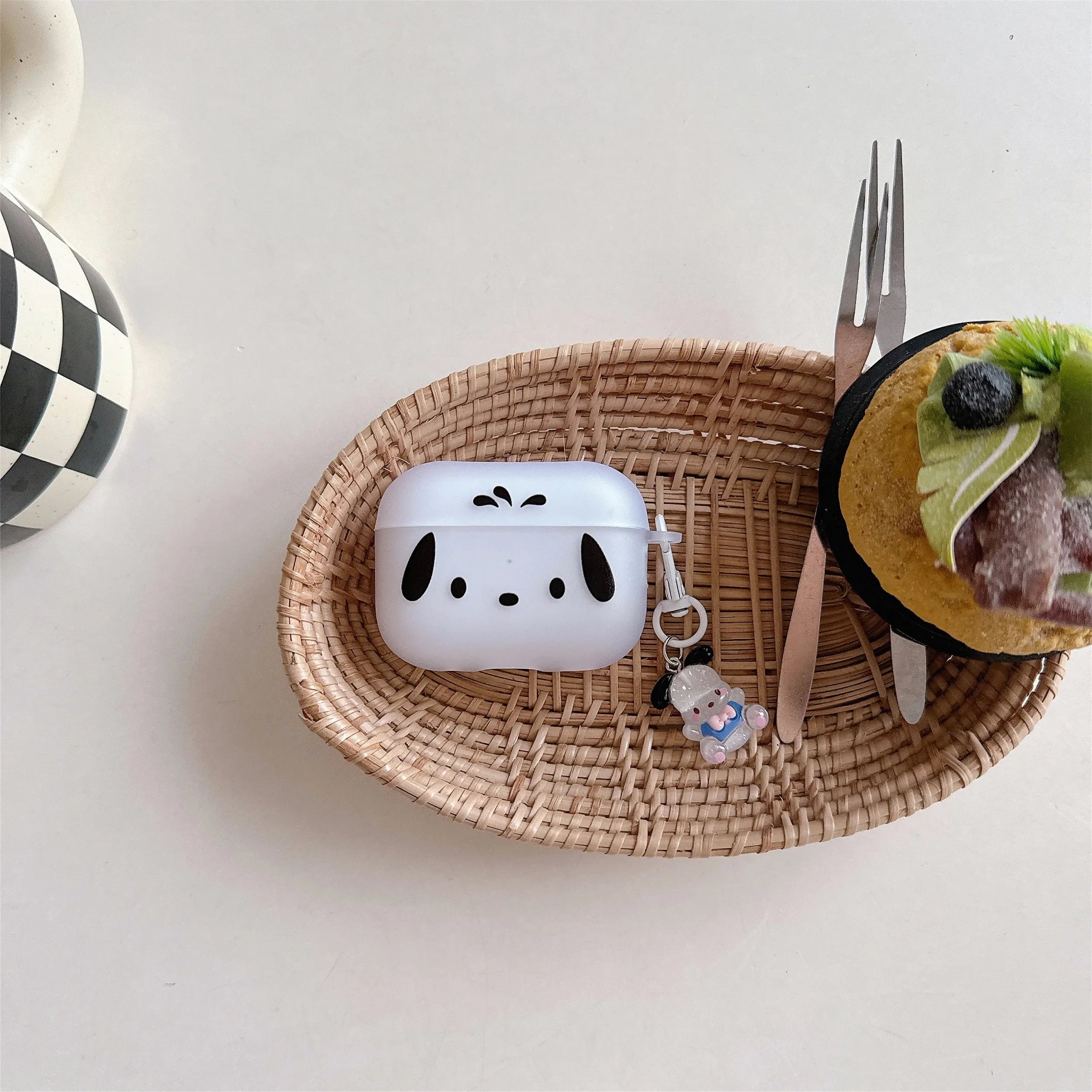 For Airpods 1 2 3 Pro Pro 2 Cinnamoroll Pochacco Matte TPU Earphone Case Accessories Cover
