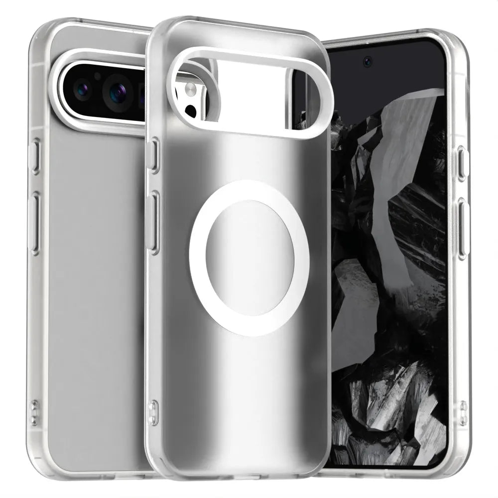 Matte Clear Magnetic Wireless Charge Armor Magsafe Case For Google Pixel 10 9 8 Pro XL 8A Military Shockproof Candy Color Cover