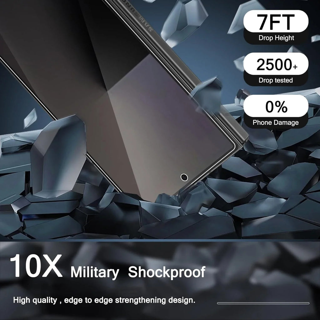 Flexible Hydrogel Film for Samsung Galaxy Z Fold 7 HD Clear Front Back Full Cover Screen Protectors for Samsung Galaxy Z Fold 7