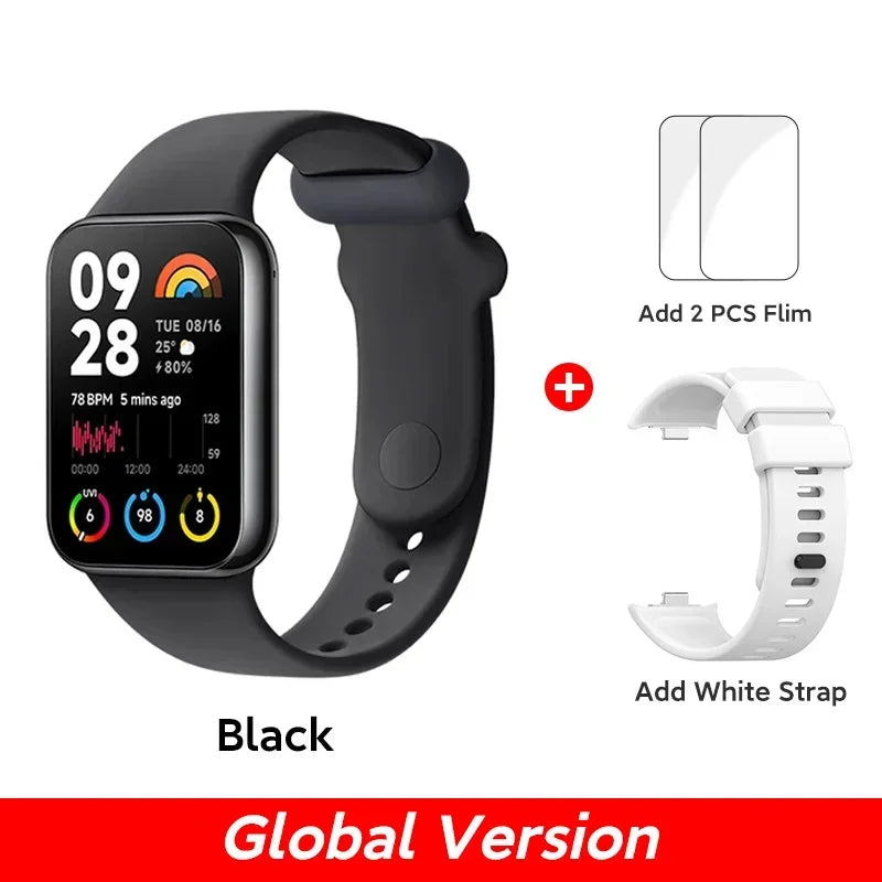 Xiaomi Mi Band 8 Pro Global Version Smart Wristband1.74" Color Square AMOLED GNSS Blood Oxygen Heart Rate Monitor Bluetooth 5.3