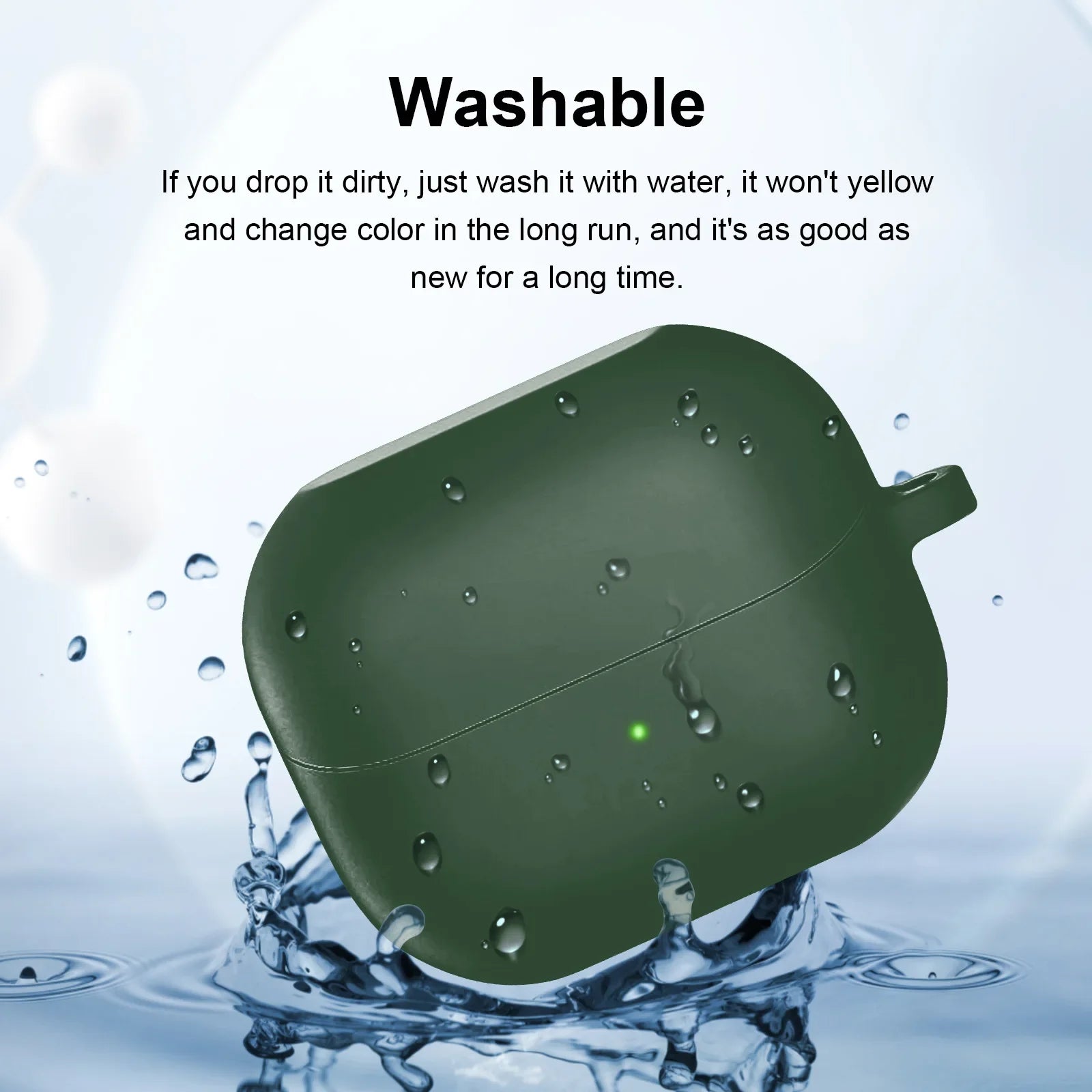 Silicone Case For Samsung Galaxy Buds 3 / Buds 3 Pro Earbuds Accessories Shockproof Cover Dust-proof Keychain Coque Capa Fundas