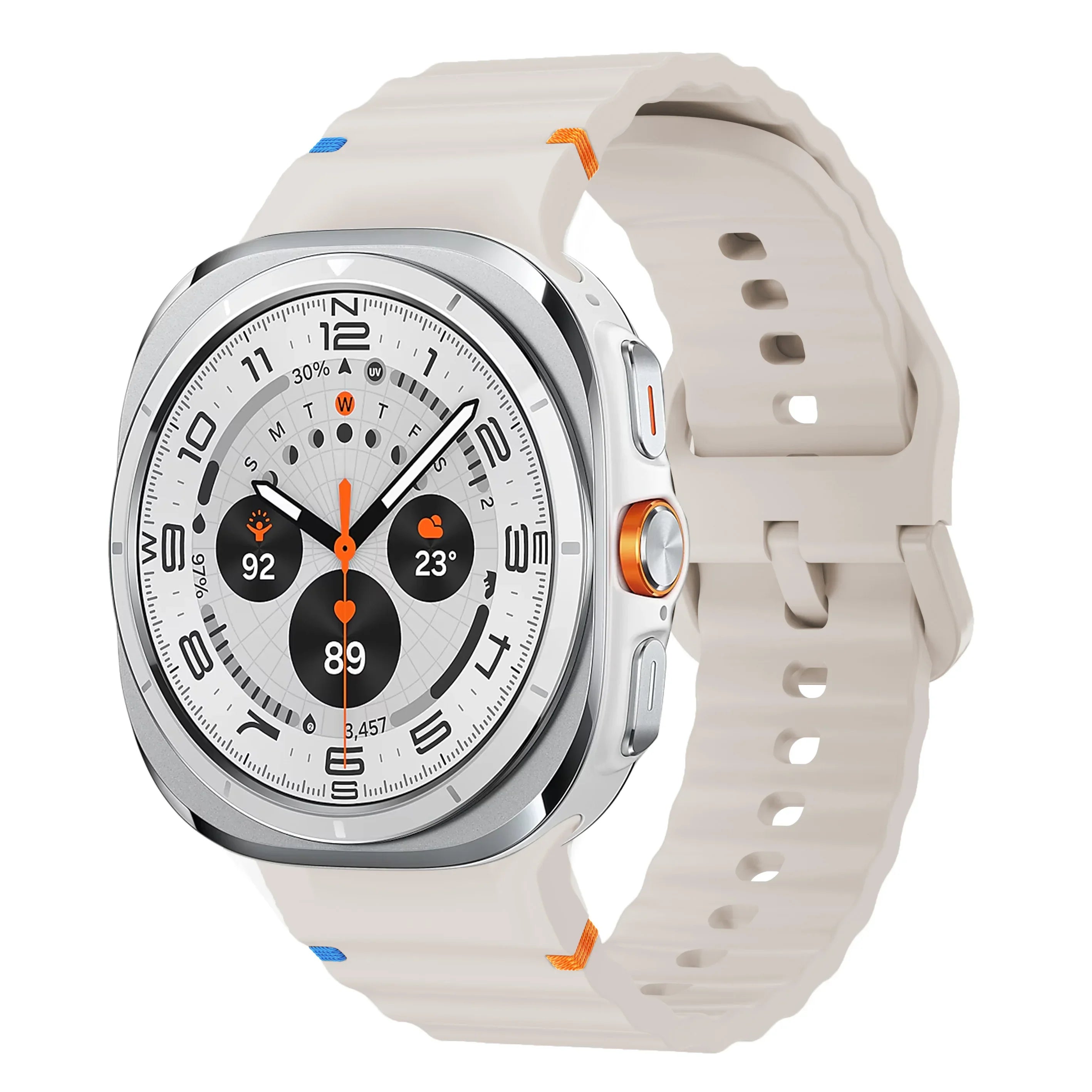 Silicone Band for Samsung Galaxy Watch ultra Strap 47mm Bracelet correa Galaxy Watch 7 6/6 Classic/5 pro/4 44mm 40mm 43mm 46mm