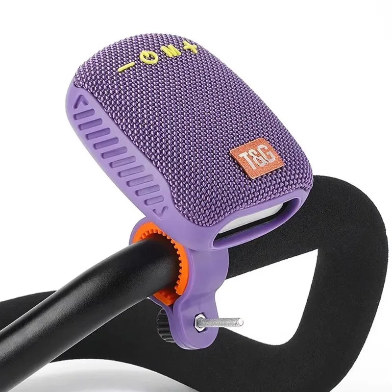 TG392 with Stand Bicycle Wireless Bluetooth Speaker TWS Interconnected Mini Subwoofer FM Radio Outdoor Cycling TF Card Music Box
