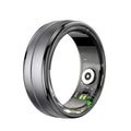 R06 Smart Ring Men Women, Heart Rate And Blood Oxygen Monitor Ip68 5atm Waterproof Bluetooth Connected Wise Multi-sport Mode