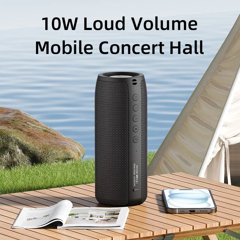 ZEALOT S51 Portable Bluetooth Speaker TWS Wireless Bass Subwoofer Waterproof Outdoor Speakers Boombox AUX TF Stereo Loudspeaker