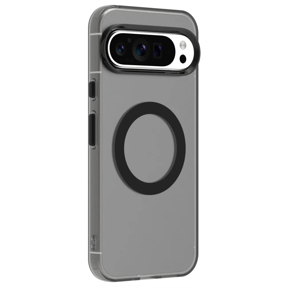 Matte Clear Magnetic Wireless Charge Armor Magsafe Case For Google Pixel 10 9 8 Pro XL 8A Military Shockproof Candy Color Cover