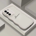 Personalized Customized Name Wave Case Case For Samsung S24 S23 S22 S21 Ultra Plus Back Cover