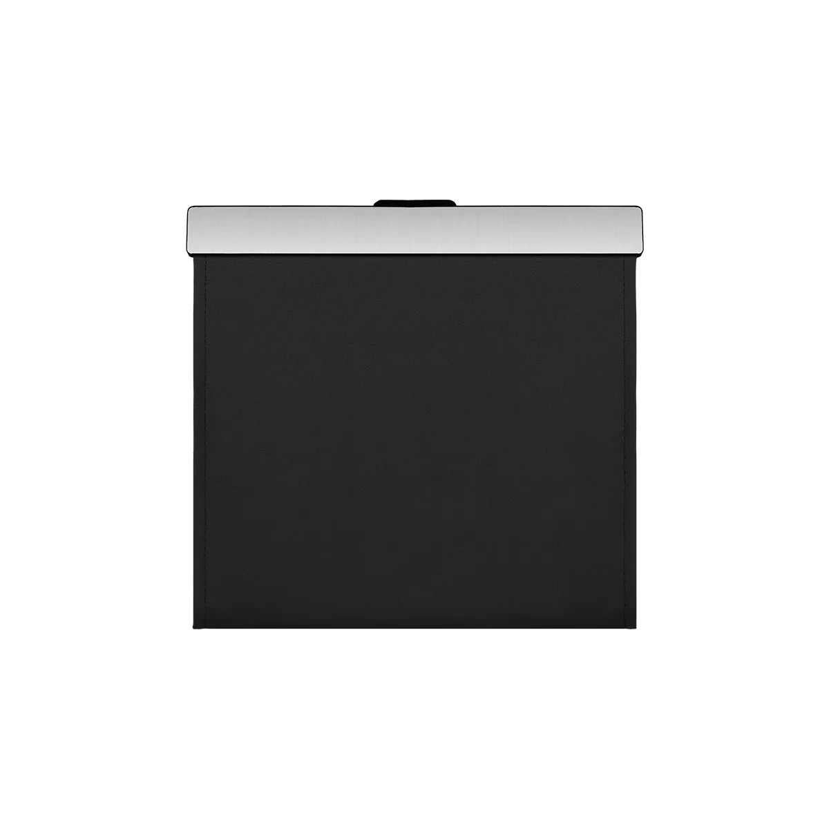 LED Car Garbage Bag Waterproof Magnetic Adsorption Trash Can Back Seat Hanging PU Leather Storage Box Pocket Leak-proof