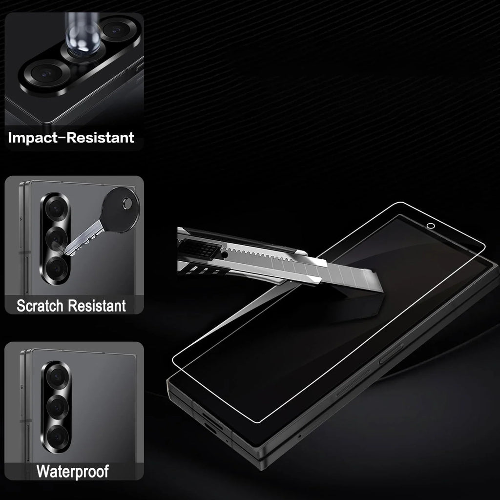 Flexible Hydrogel Film for Samsung Galaxy Z Fold 7 HD Clear Front Back Full Cover Screen Protectors for Samsung Galaxy Z Fold 7