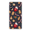 Phone Case For Samsung Galaxy S25 Edge S24 Plus S23 FE S22 S21 S20 Ultra 5G S10 Soft Clear Cover Cartoon Christmas