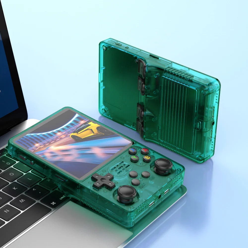 TOP Sale 4"IPS Big Screen R36S Plus Retro Handheld Game Console Linux 64-bit System RK3326 Portable Pocket ARKOS 2.0 R36SPLUS