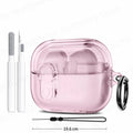 2025 Cover for Buds Pro 3 Funda Buzz3 Pro Galaxy Samsung 3D Transparent Shell Simple Secure Lock Case for Galaxy Buds 3 Pro Capa