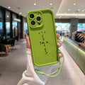 Travis Scott Cactus Jack Phone Case for IPhone 15 14 13 12 11 Pro Max Mini XR XS X 7 8 Plus Soft TPU Back Cover With Hand Strap