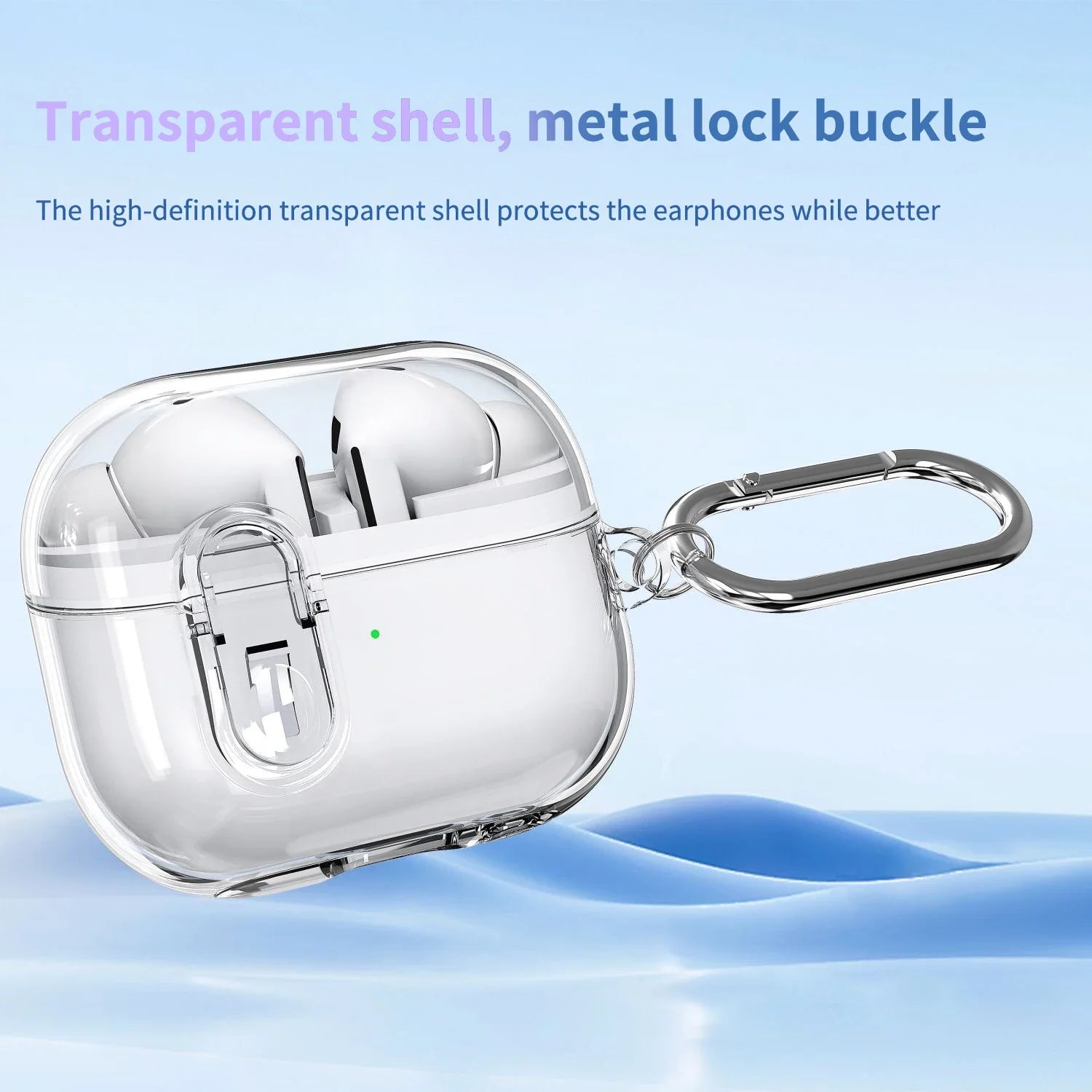 2024 Earphone Cover For Samsung Buds 3 Pro Case Transparent TPU + PC Secure Lock For Samsung Galaxy Buds3 Buzz 3 Pro Cases Hook