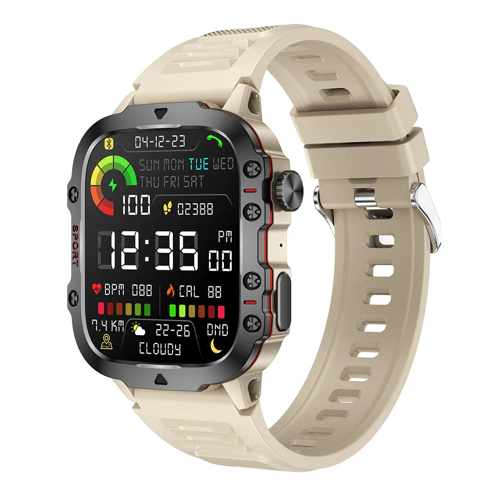 Original Men Smart Watch Bluetooth Call Fitness Clock 3ATM IP68 Swim Waterproof Sports Smartwatch for Women Android 2024