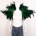 Festival Carnival Feather Shawl